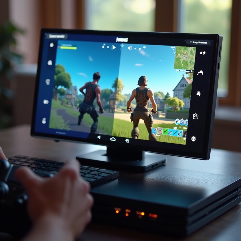 วิธีแบ่งหน้าจอใน Fortnite บน PS5