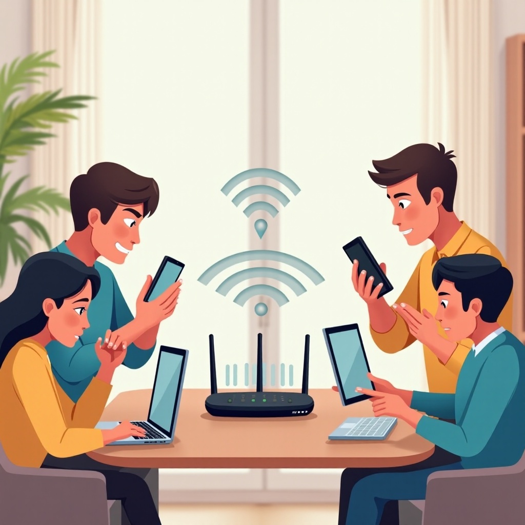 wifi ei näy millään laitteella