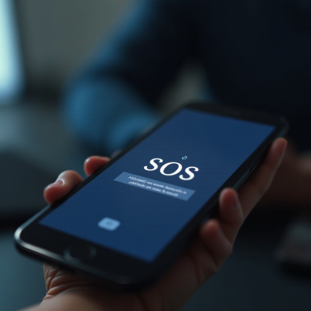 Mój telefon utknął w trybie SOS