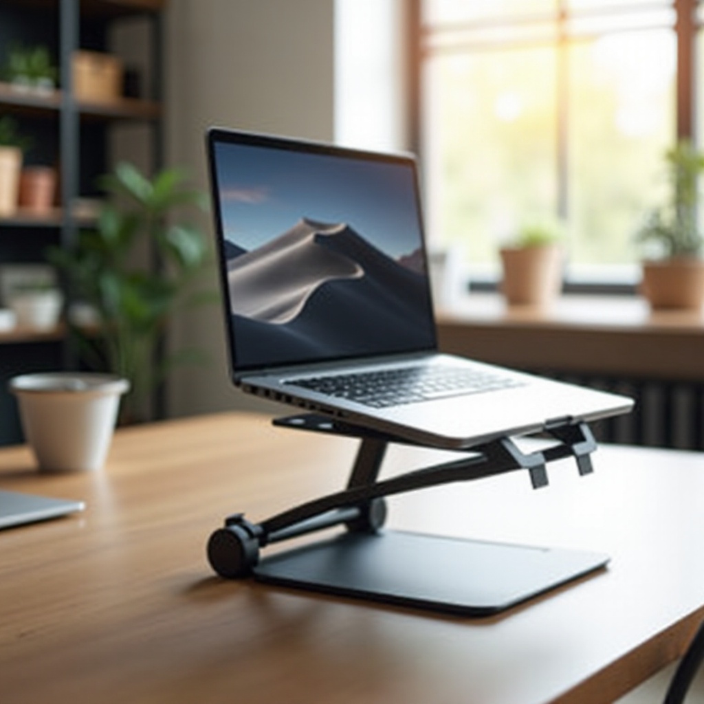 desk ideas with laptop