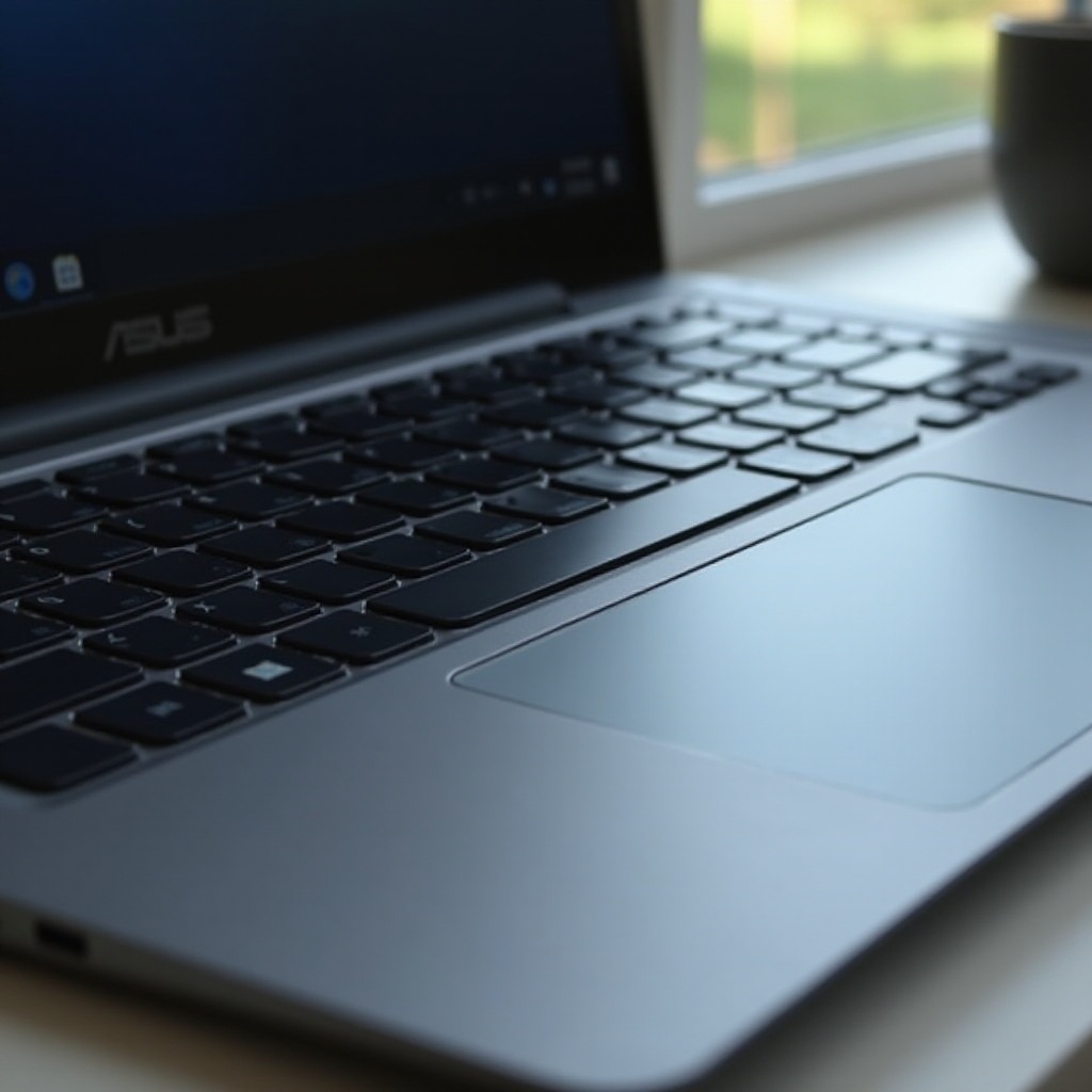 ASUSノートパソコンでトラックパッドを無効にする方法