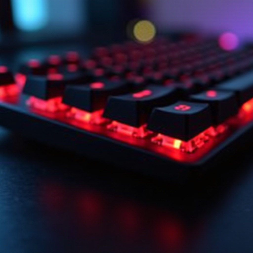 체리 키보드 RGB 문제 해결 방법: 조명이 꺼지지 않고 키가 빨간색으로 깜박입니다.