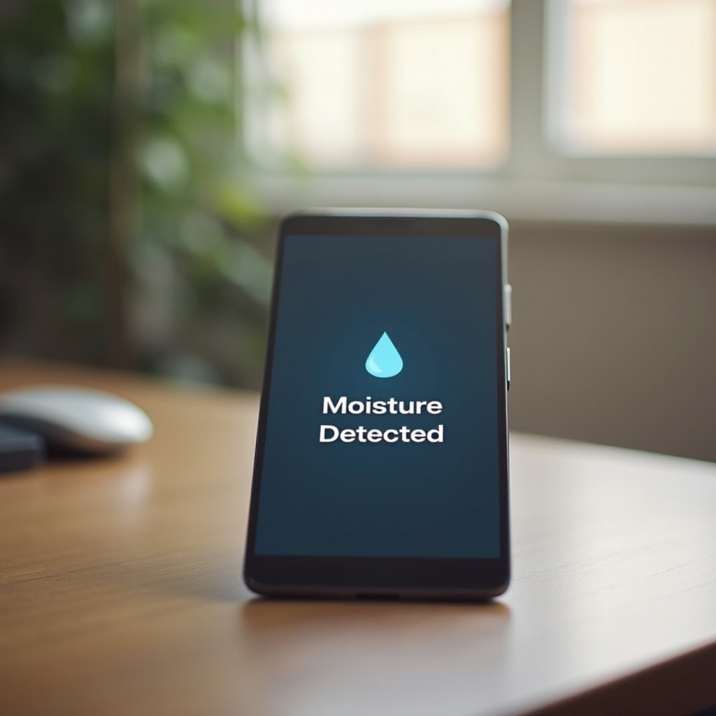 Kuinka korjata ’Kosteus havaittu’ -hälytys Android-puhelimissa, kun laite on kuiva.