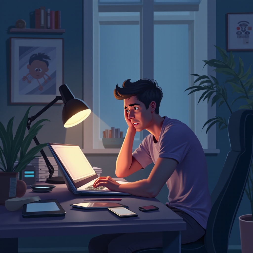 와이파이가 어떤 장치에도 표시되지 않습니다