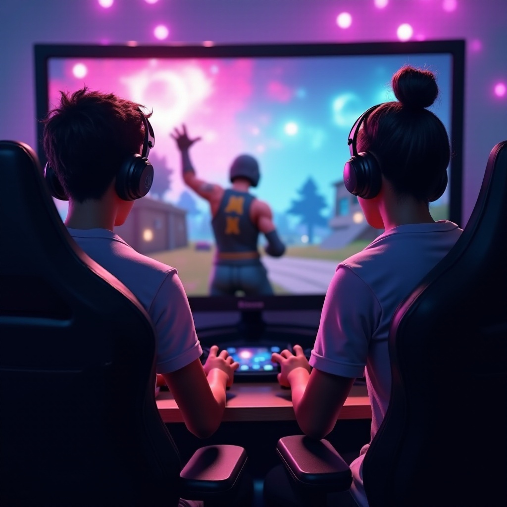 cara mengaktifkan layar terbagi di fortnite ps5