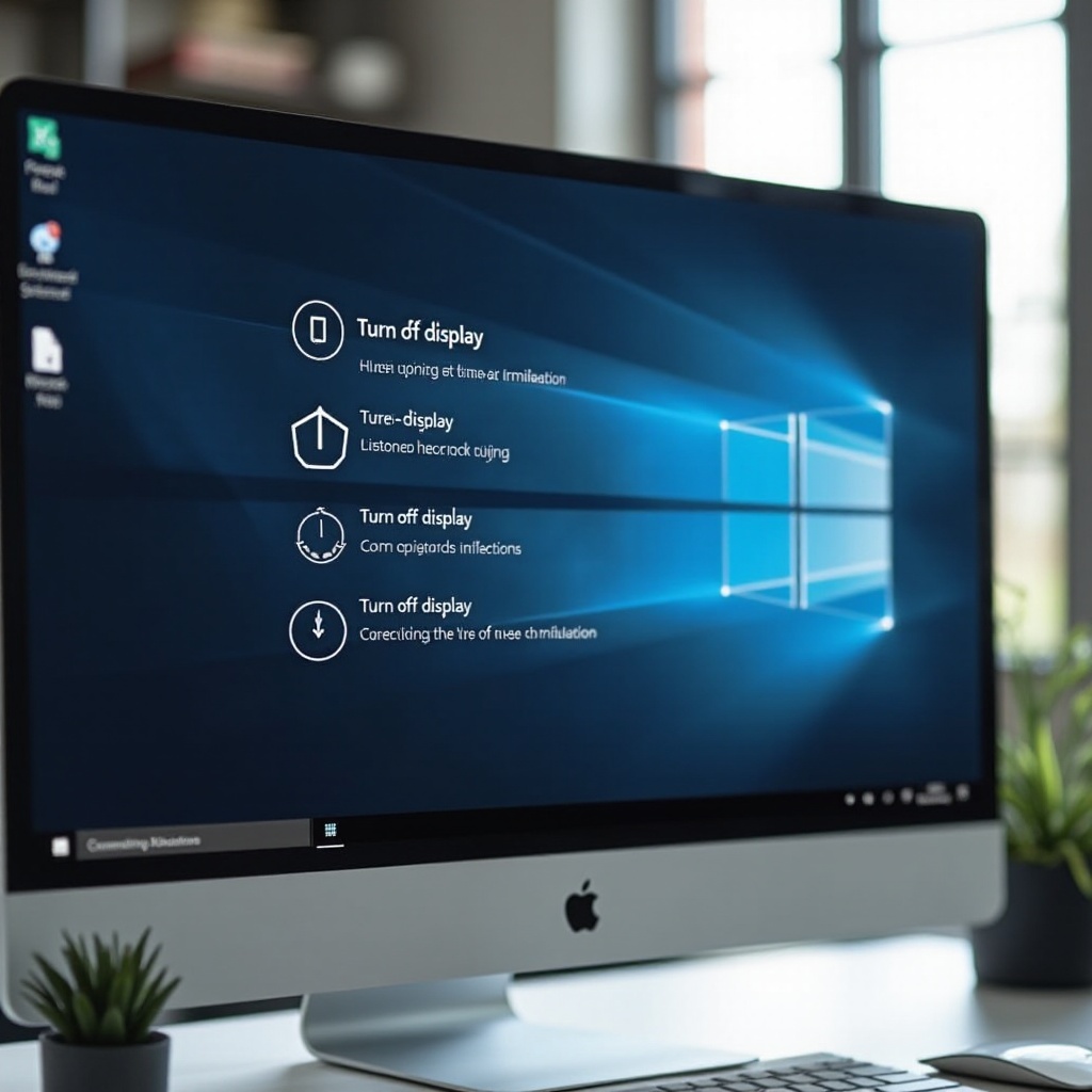 win11 cara mematikan monitor dalam x menit