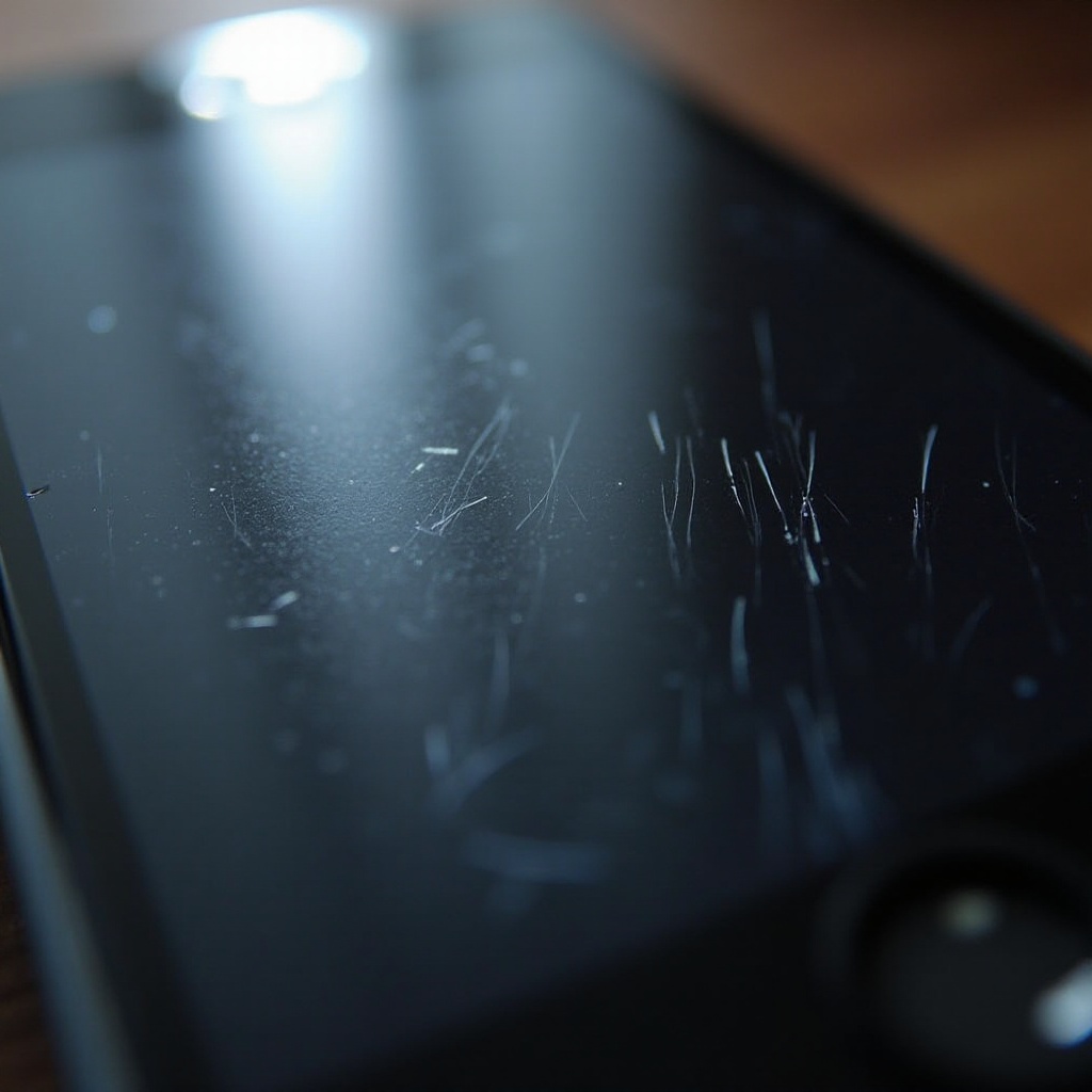 아이폰 화면의 흠집을 고치는 방법