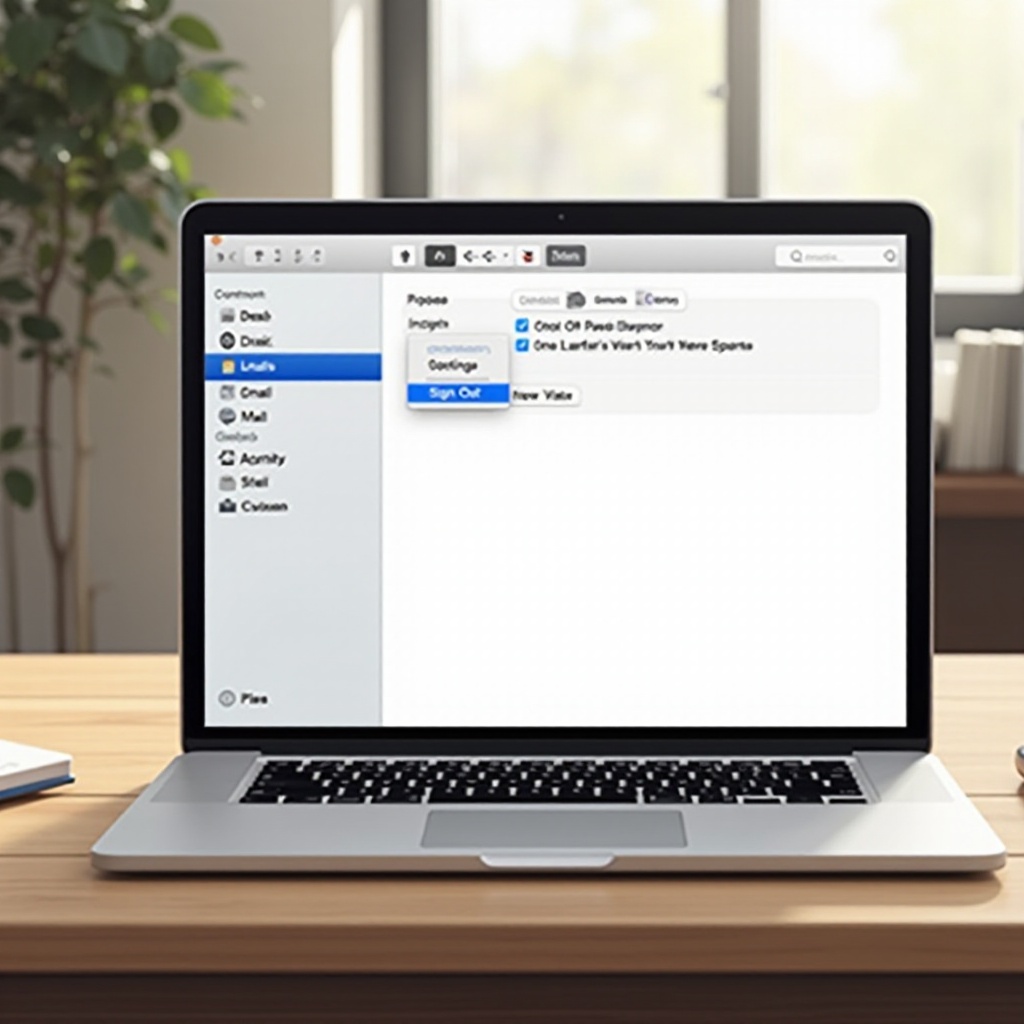 Macでメールをサインアウトするにはどうすればいいですか