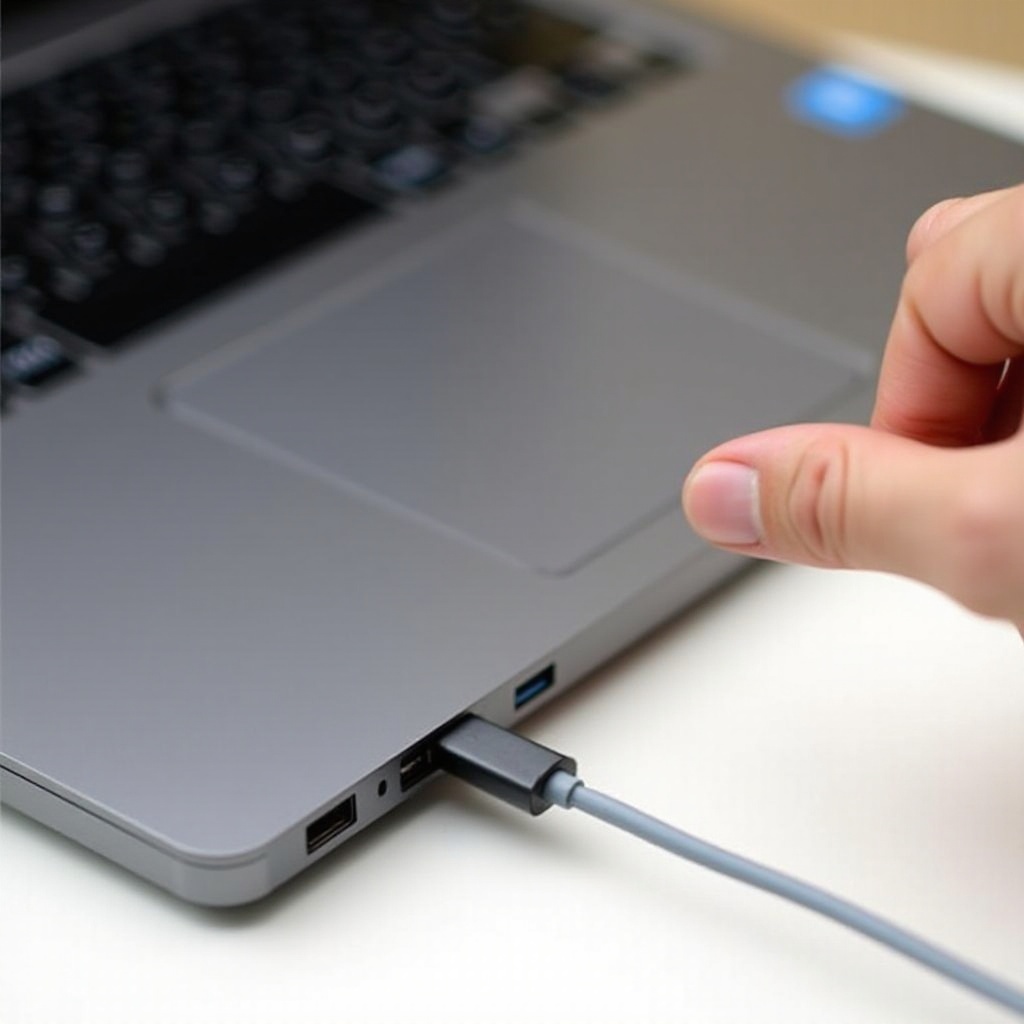 Port USB w laptopie realme nie działa