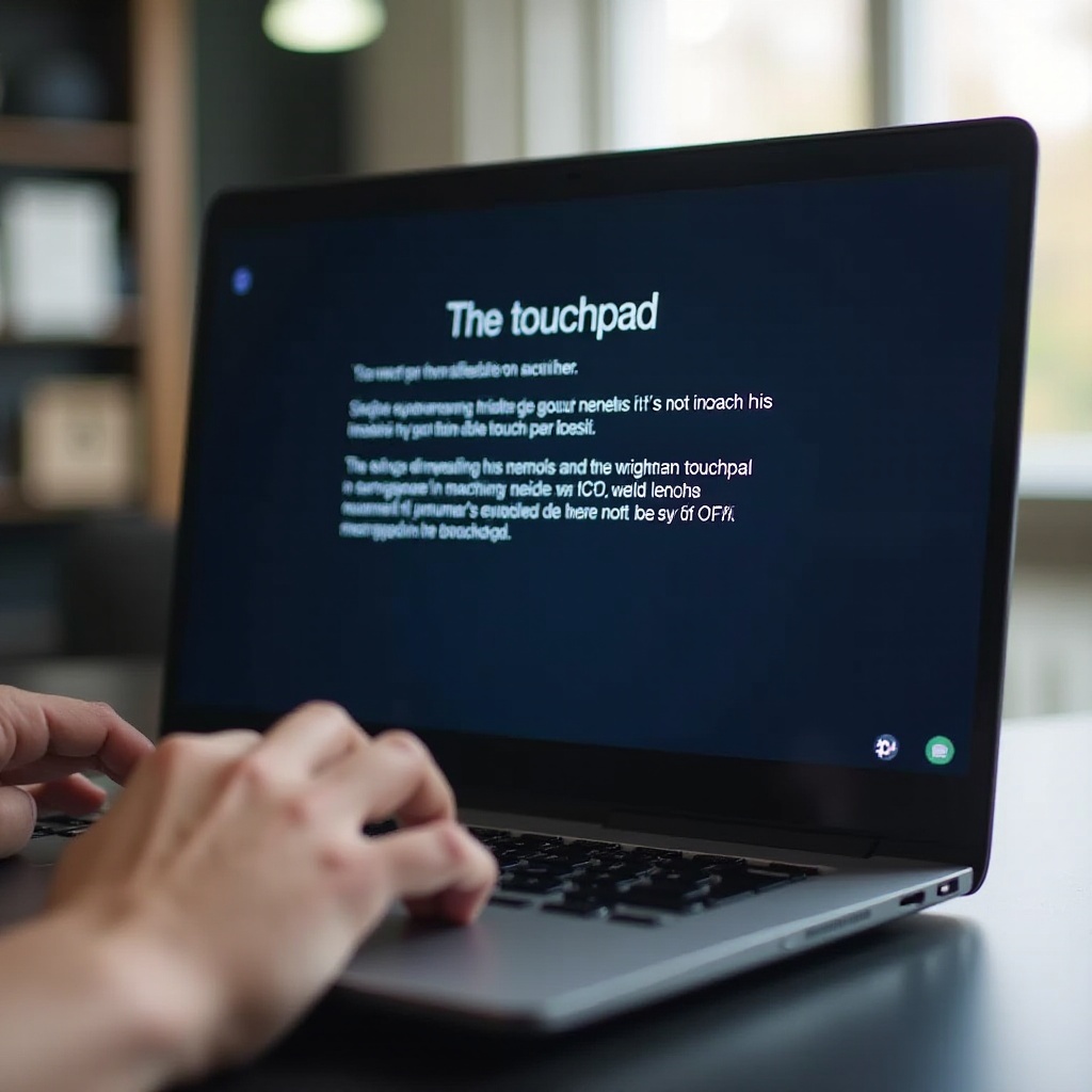 lenovo laptop matikan touchpad