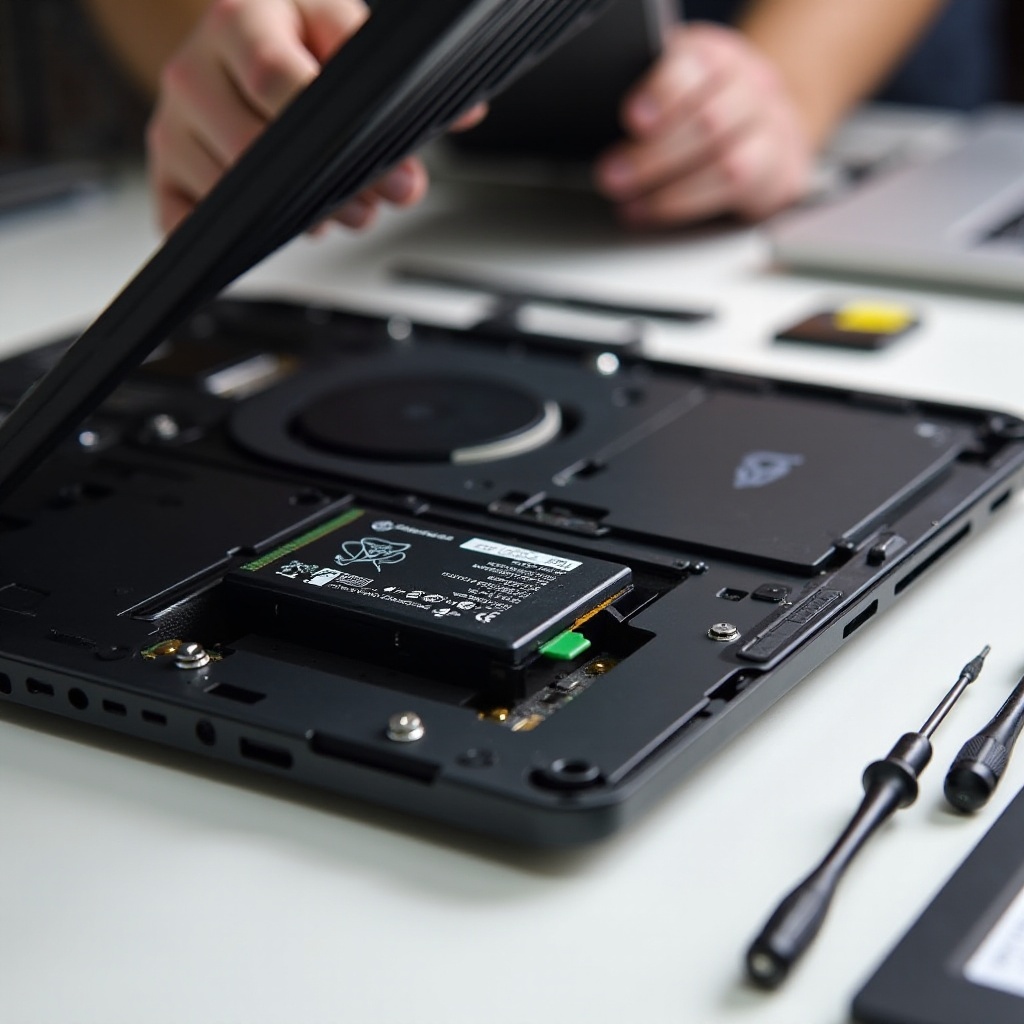 SSD-päivitys Alienware-kannettavaan 17 r5