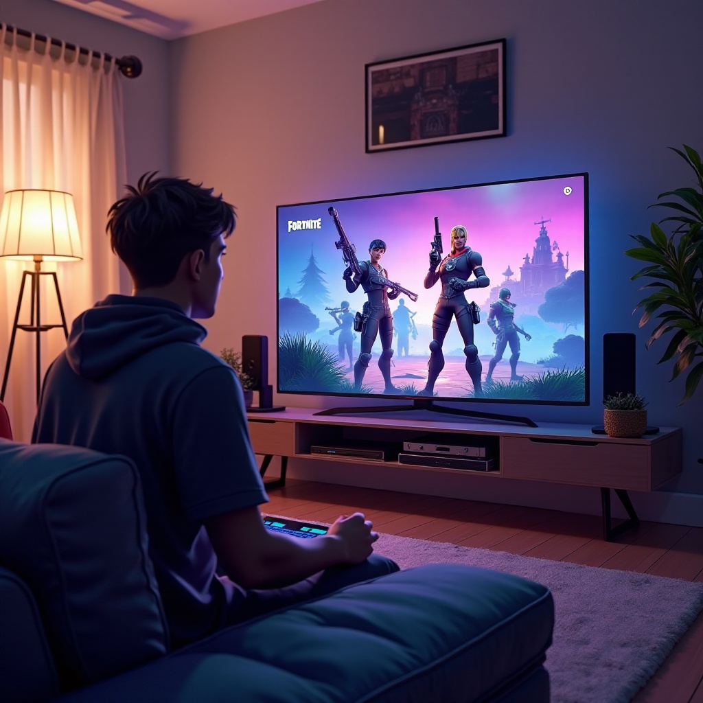 Jak zrobić podzielony ekran w Fortnite na PS5