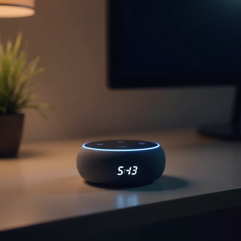Kompleksowy przewodnik po Amazon Echo Dot z zegarem