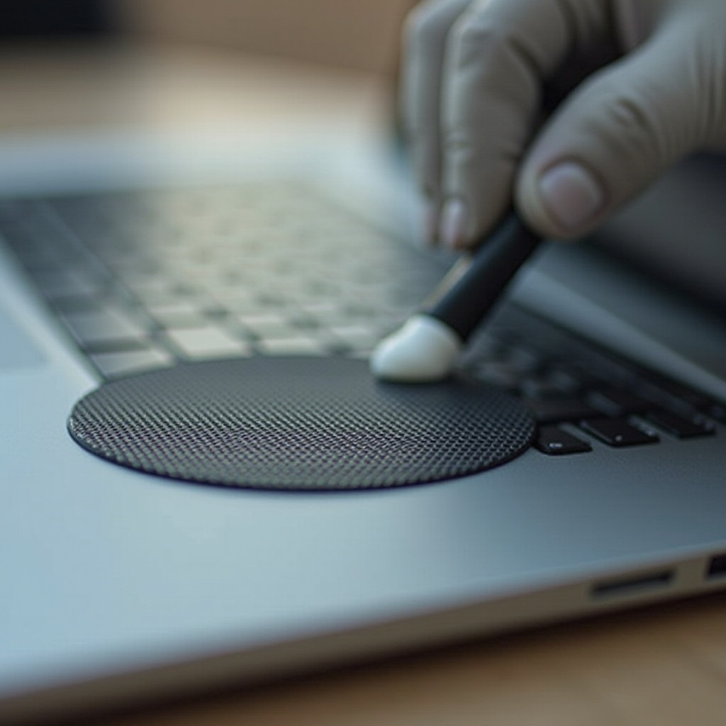 cara membersihkan speaker mac