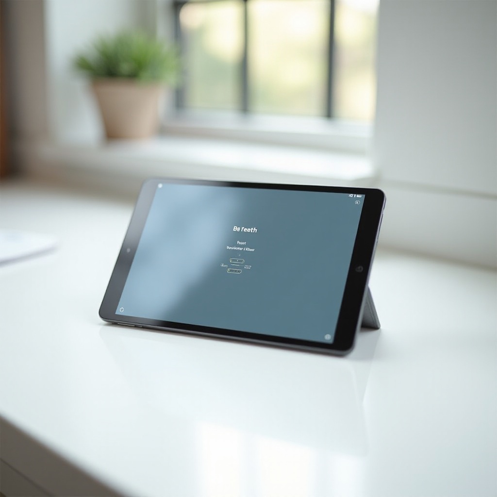 Jak zresetować tablet Onn