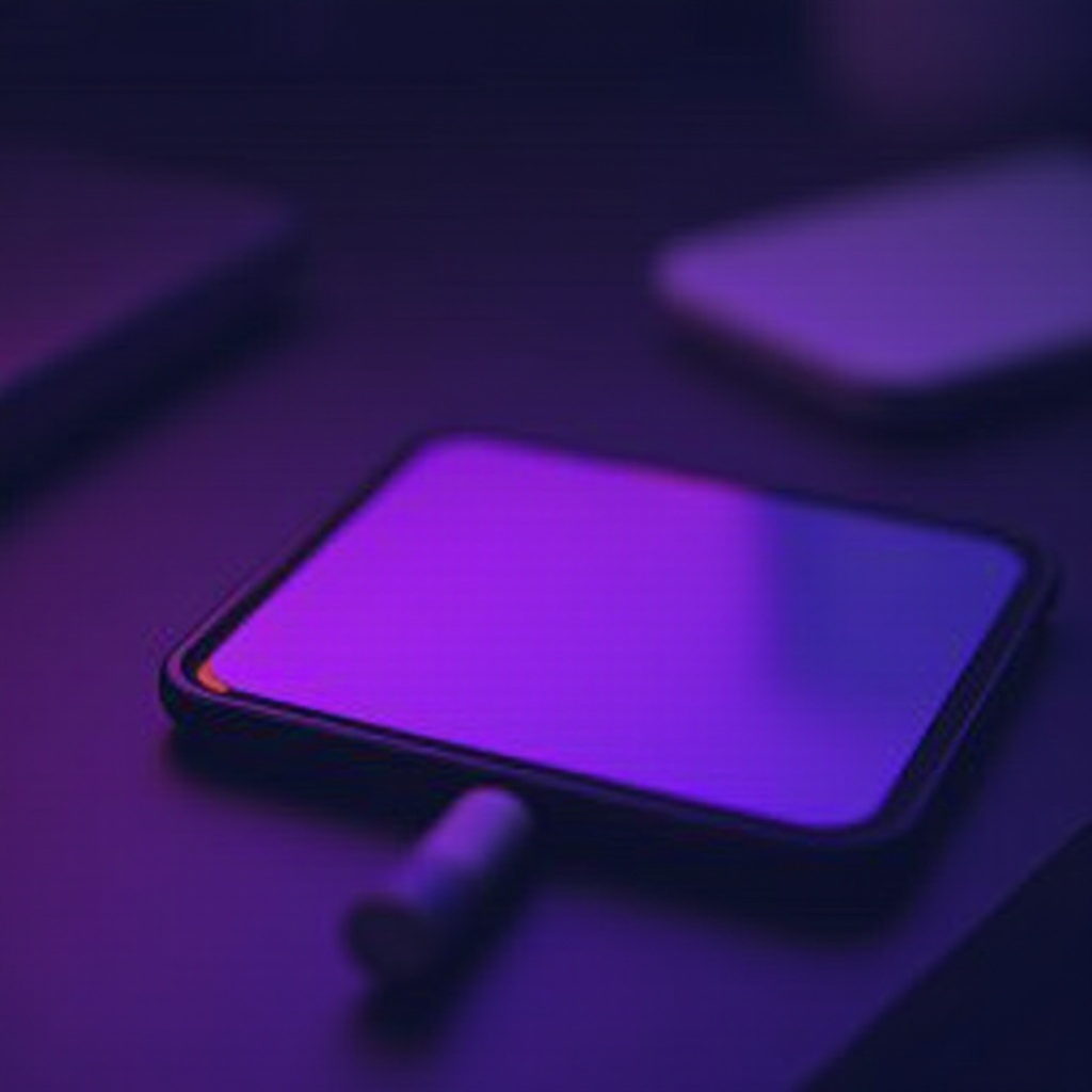 การทำความเข้าใจและแก้ไขปัญหาจอสีม่วงบนโทรศัพท์ของคุณ
