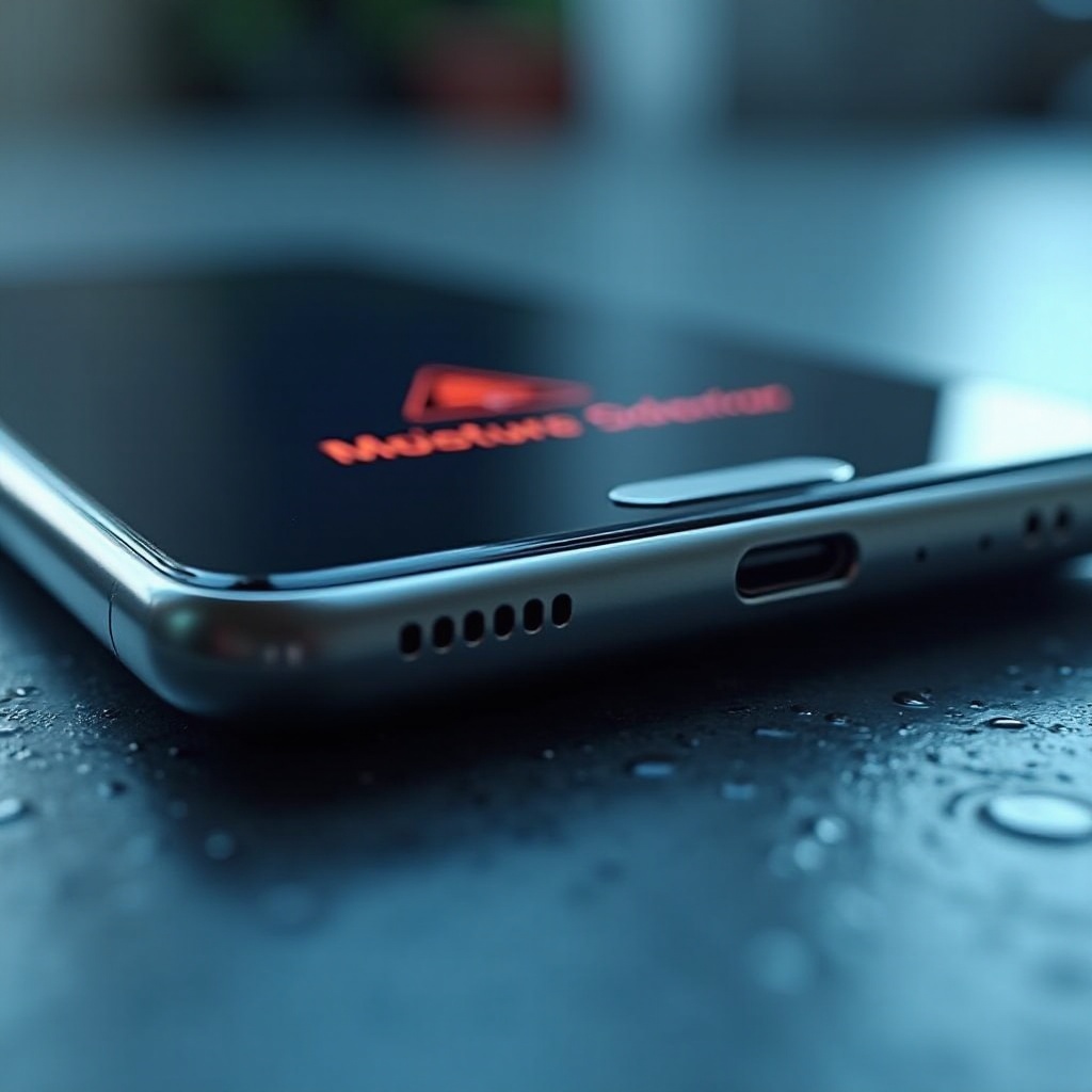 wykryto wilgoć w androidzie, ale telefon jest suchy