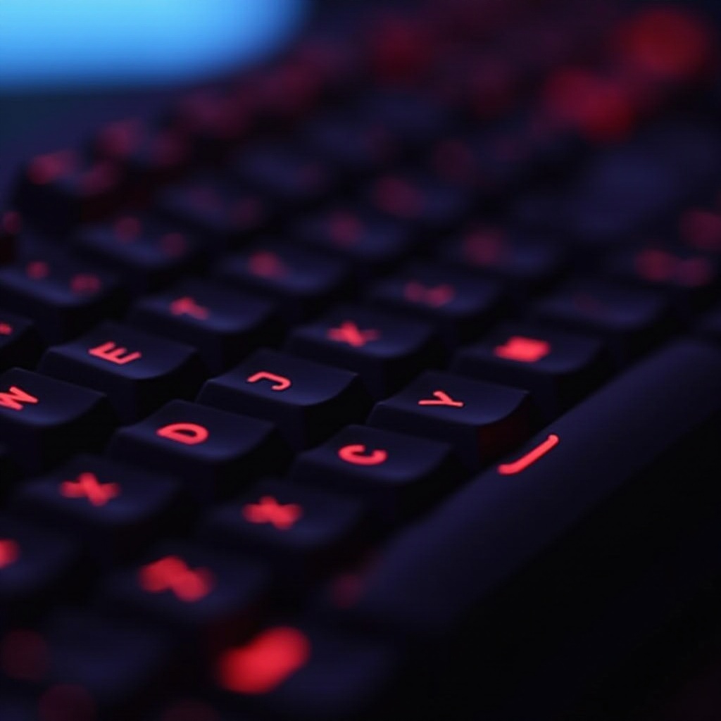 CherryキーボードのRGB問題を解決する方法: ライトが消えず、キーが赤く点滅する。