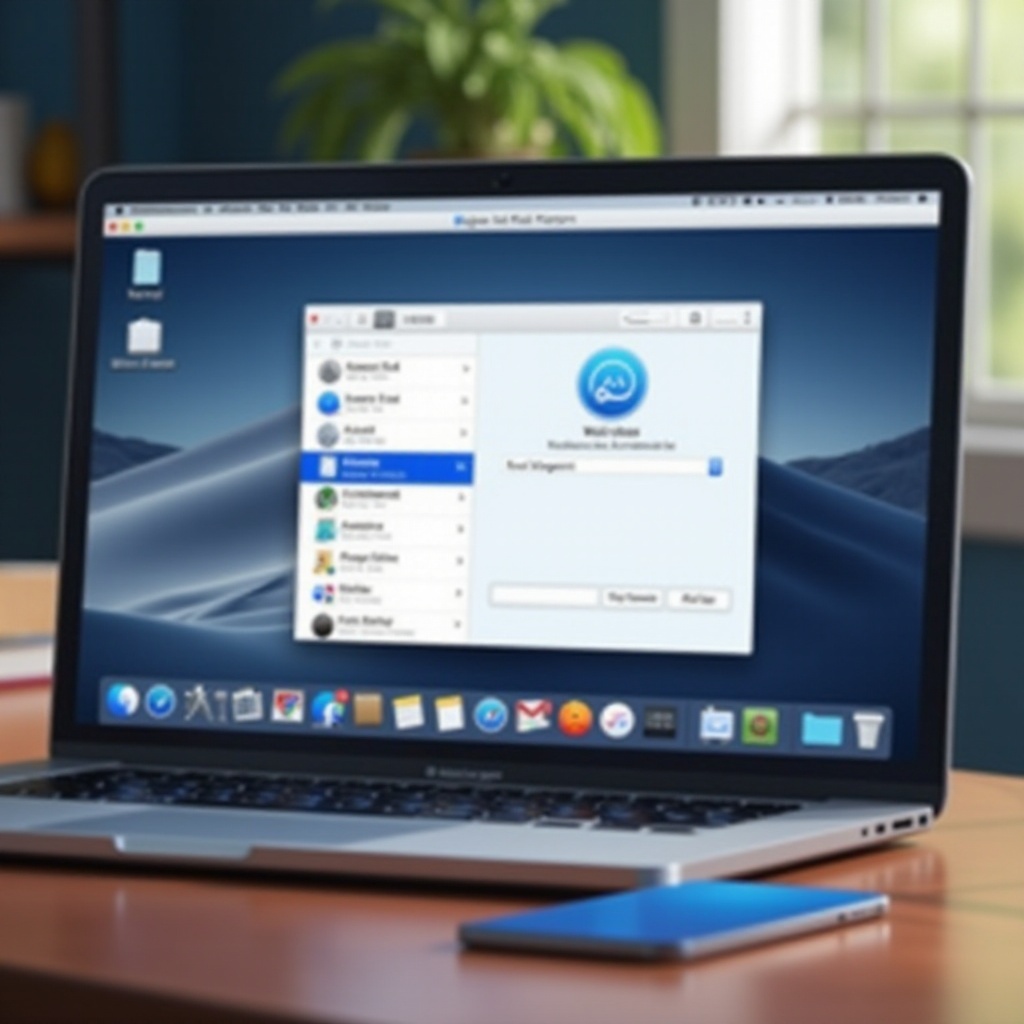 Mac에서 메일을 로그아웃하려면 어떻게 해야 하나요
